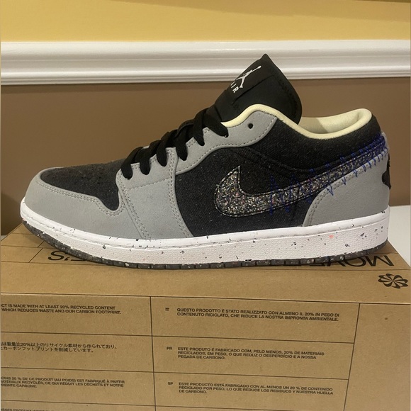 Jordan 1 Low Crater- Size 10.5 - Picture 1 of 8